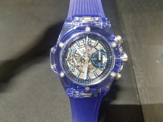 ウブロ スーパーコピー 2017新作 ビッグ・バン ウニコ ブルーサファイア Ref.411.JL.4809.RT HUBLOT